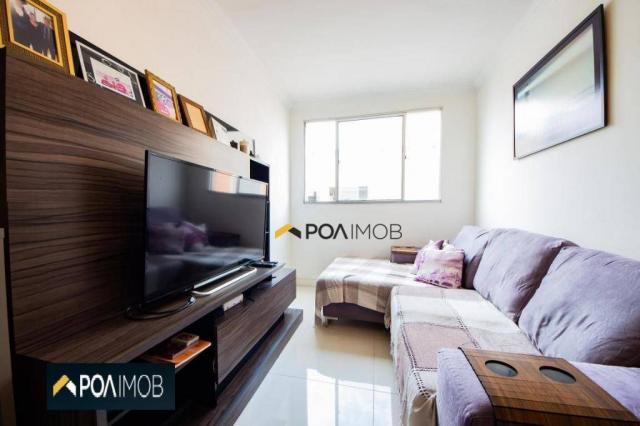 Apartamento com 2 dormitórios para alugar, 54 m² por R$ 1.800,00/mês - Protásio Alves - Po - Foto 4