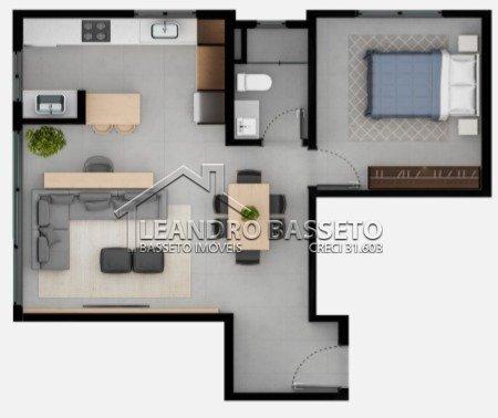 Apartamento à venda com 1 dormitórios em Trindade, Florianópolis cod:3042 - Foto 12