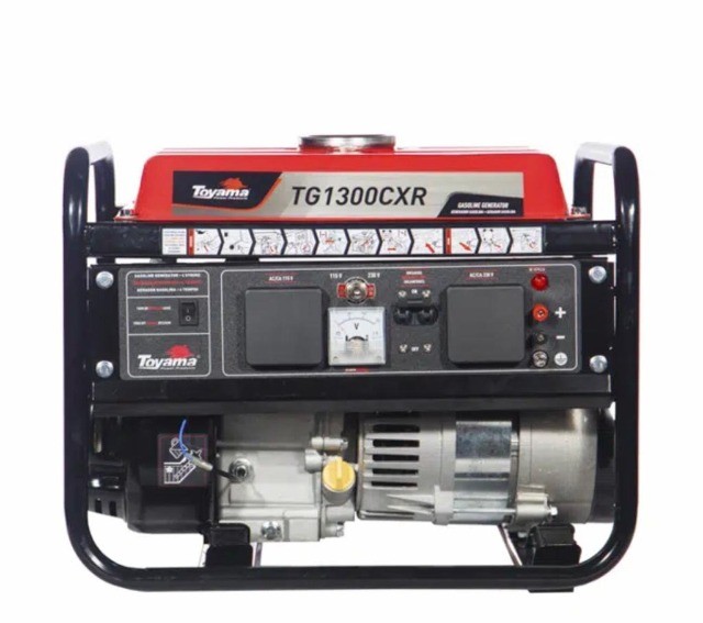 Gerador Gasolina 1.25 KVA 110/220V Toyama TG1300 CXR Partida Manual - Foto 4