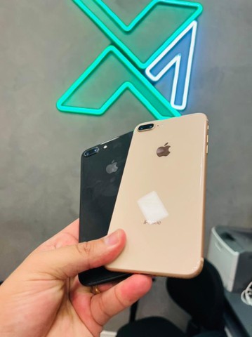 IPHONE 8 PLUS 64G DOURADO E PRETO // A MELHOR LOJA  - Foto 4