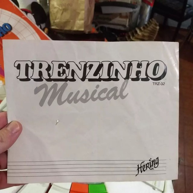 Trenzinho musical anos 80 Hering  - Foto 3