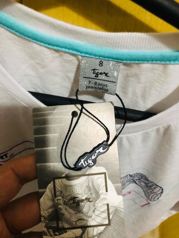 Camiseta Infantil Tigor Original - Foto 2
