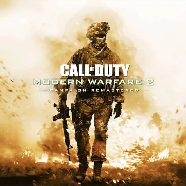 call of duty modern warfare remastered PS4 mídia física semi-novo