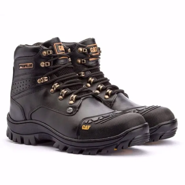 Bota Coturno Botina Caterpillar 100% Couro Legítimo Promoção