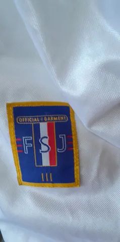 CAMISA SELECAO IUGOSLAVIA ADIDAS COPA 1998 FRANCA MADE IN ENGLAND NOVA FRETE GRATIS - Foto 4