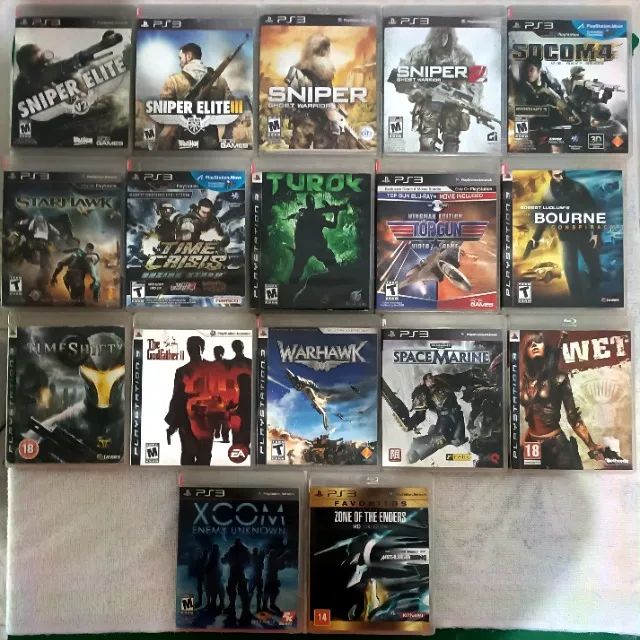 PS3 TIRO / FPS / GUERRA - WR Games Os melhores jogos estão aqui!!!!