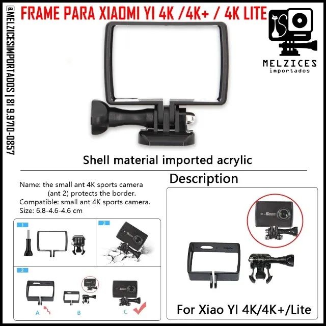 Frame para Xiaomi Yi 4k