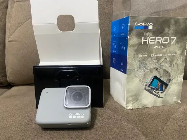 Go pro hero 7 white com kit acessorios e cartão memoria 32gb - Foto 4