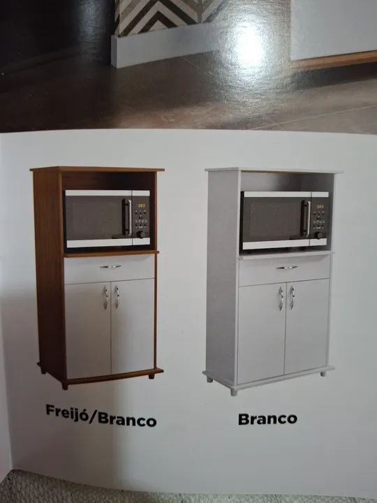 Armário de Cozinha com Micro-ondas - Foto 2