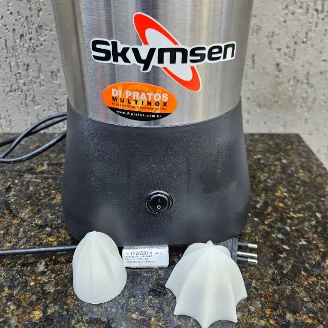 Espremedor de Laranja/Limão Suco Industrial Skymsen Inox semi novo (estudo troca) - Foto 2