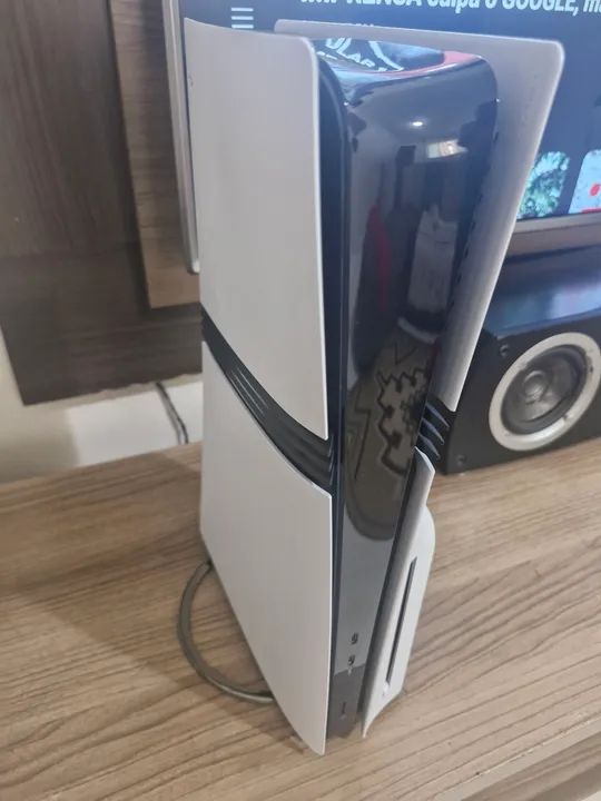 Ps5 pro Playstation 5 pro 4 tb com disco e base vertical - Foto 3