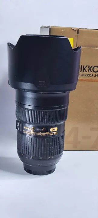 Lente Nikon 24-70 2.8G nano