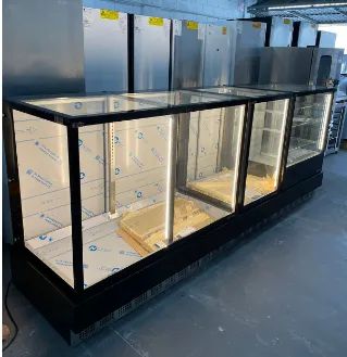 vitrine refrigerada e aquecida e neutra gelopar (alef)