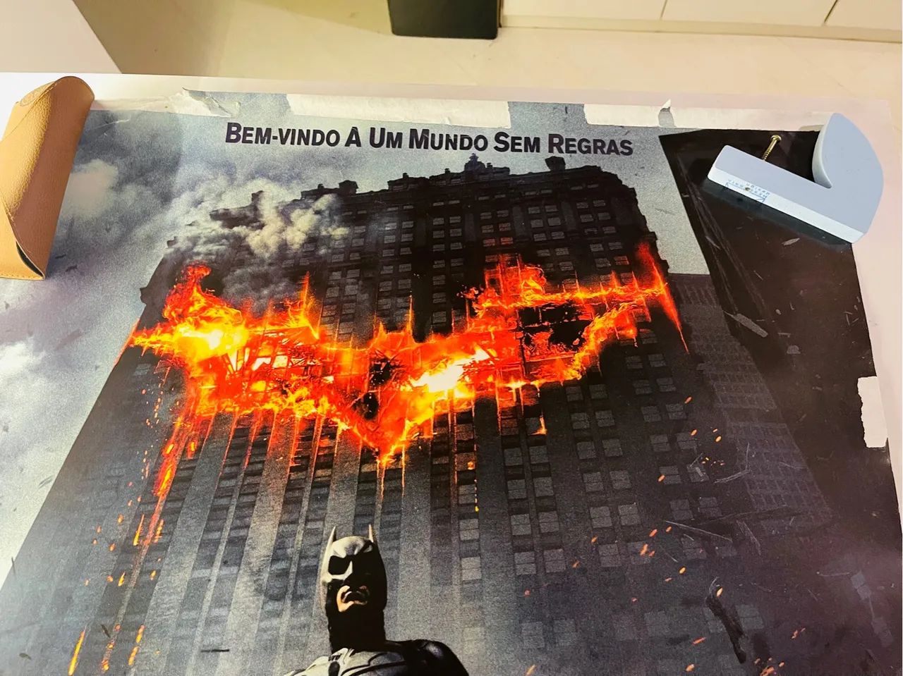 Pôster original de locadora O Cavaleiro das Trevas (Coringa e Batman) - Foto 5