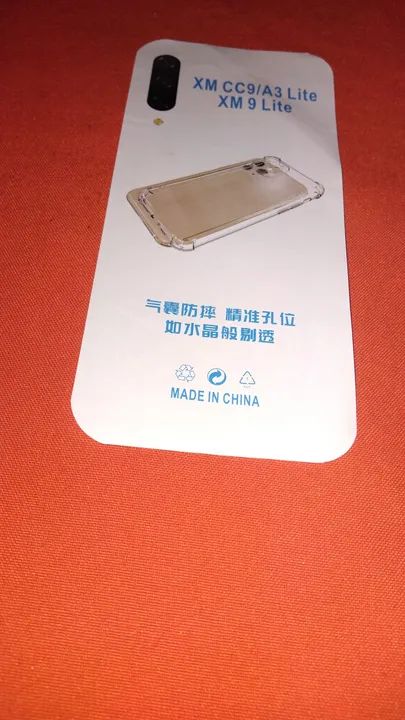 Capinha para XM CC9/A3 Lite e XM 9 Lite