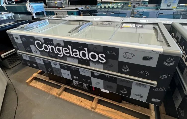 Ilha Expositora Para Congelados 2m 560 litros  Fricon 220v