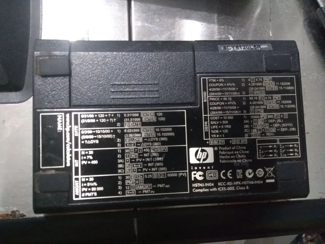 3 Calculadora Científica HP-12C pr error - Foto 3