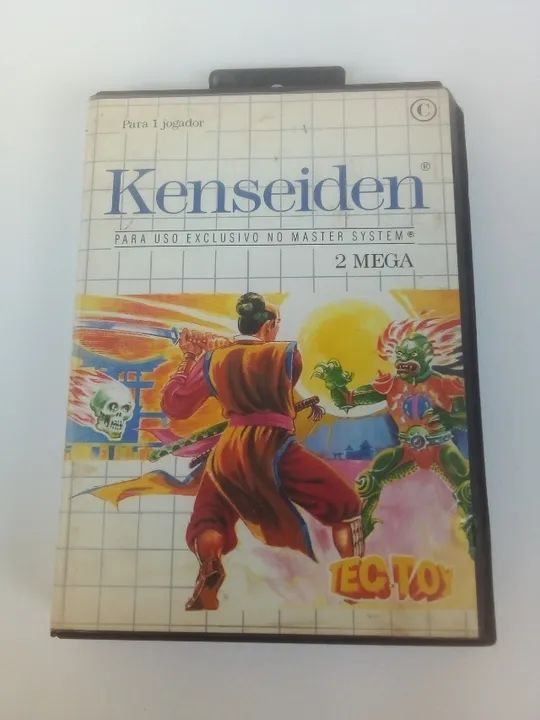 Kenseiden original para Master System, com caixa e manual