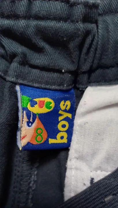 Calça Cargo Infantil - Azul Marinho PUC - Foto 4