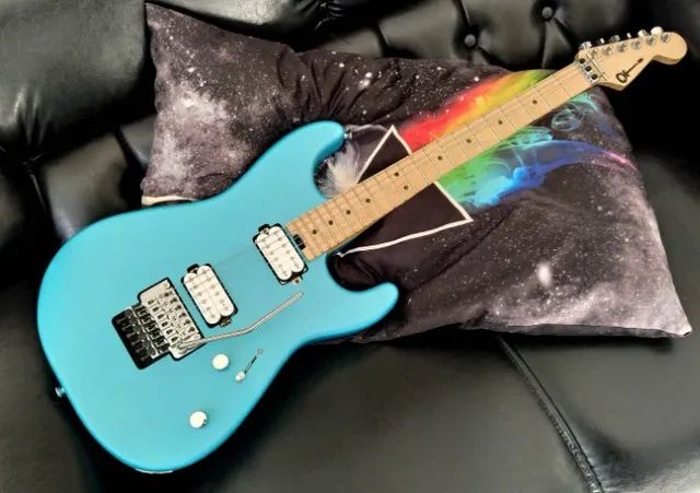 Charvel San Dimas Matte Blue Frost (ñ jackson ltd esp prs dean bc rich ibanez fender)