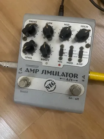 Amplificador Auriculares Pedal Mooer Audiofile Simulador Gab