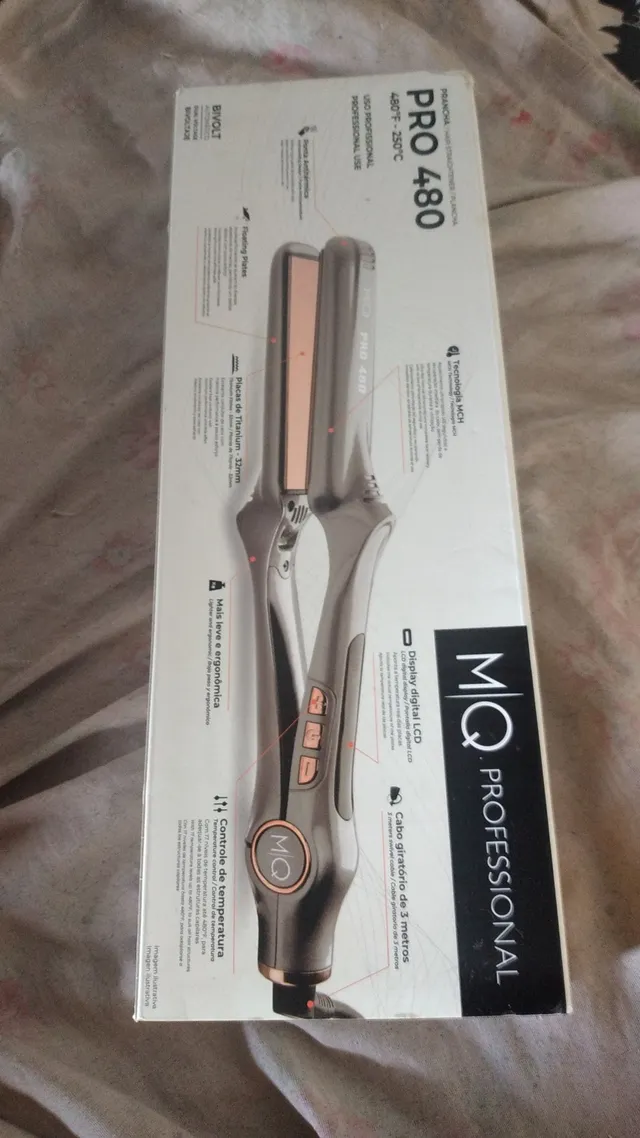 MQ Hair Pro 480 Titanio Plancha de pelo automática profesional 480 ° F /  250 ° C