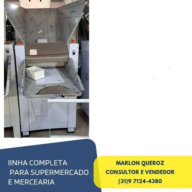 Cilindro de Massa 50CM Pizzaria/Padaria