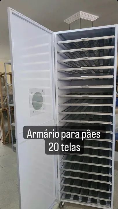 ARMÁRIO DE FERMENTAÇÃO CARRINHO DE PÃO  - Foto 3