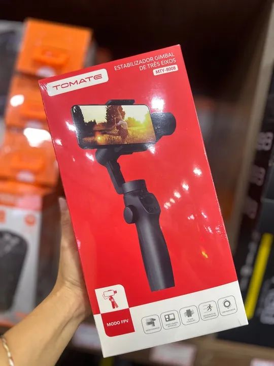 ESTABILIZADOR GIMBAL DE TRÊS EIXOS MTY-8008