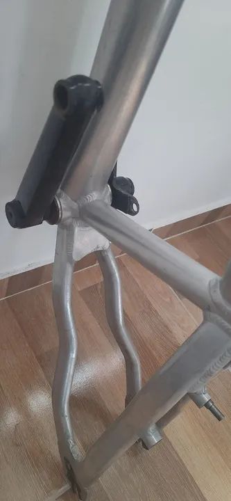 Quadro de Bike BMX ICB aro 24 + Pedivela DK 180mm - Foto 6