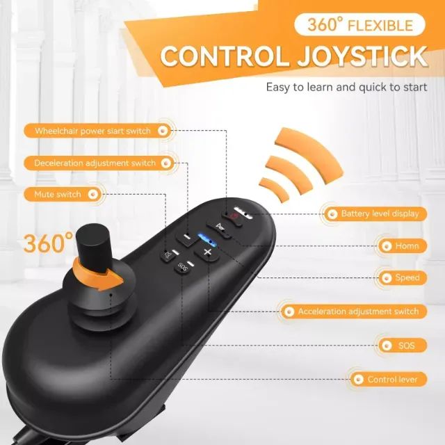 CADEIRA DE RODAS DOBRAVEL 15KM Autonomia - Foto 2