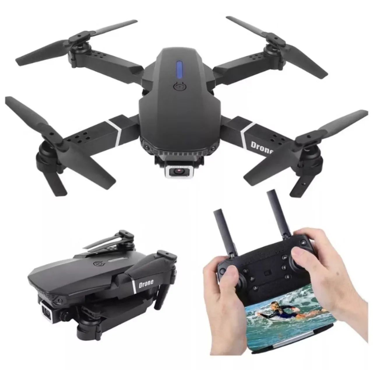 Drone zangão com Câmera 4K - Semi-Novo! - Foto 4