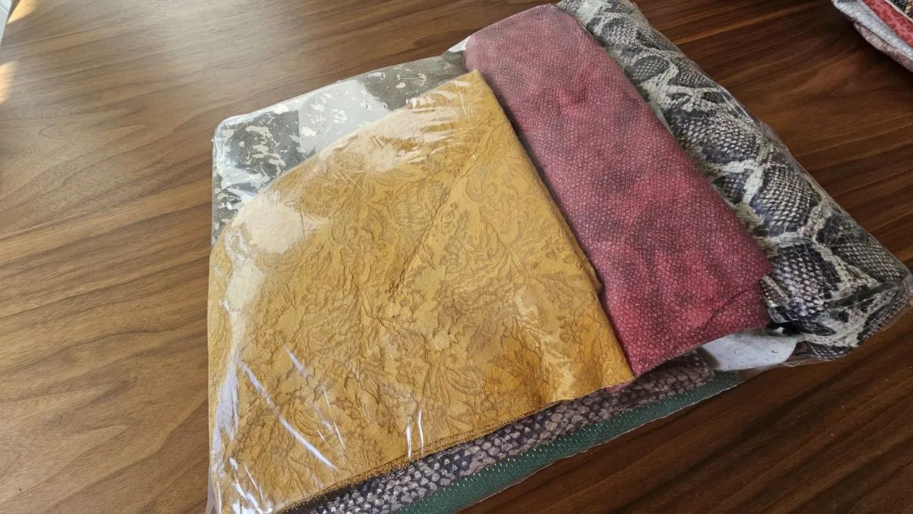 PROMOCAO RELAMPAGO 5 KILOS COURO LEGITIMO VARIADOS.