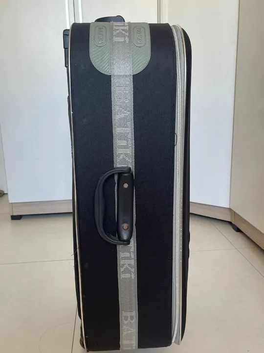 Mala preta de tecido  - Foto 2