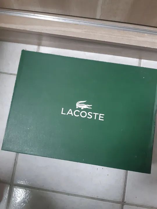 TÊNIS LACOSTE ORIGINAL NUNCA USADO - Foto 4