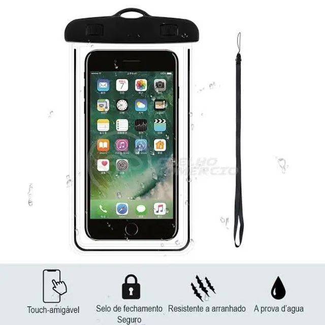 Capa à prova D'água para Celular - Foto 2