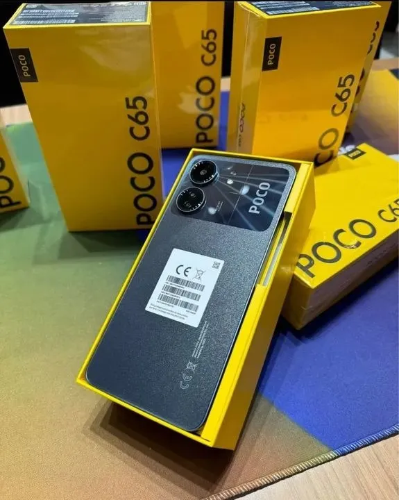 Celular Poco C65 Nfc 4G 256/08 Ram Novo Global Entregamos Capa + Pelicula