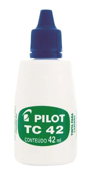 tinta para almofada de carimbo pilot tc 42ml - Foto 3