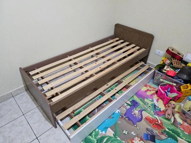 Cama Bicama + Cômoda com 3 gavetas - Foto 3