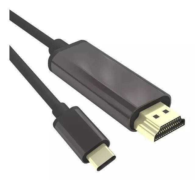 Cabo Conversor Tipo C Usb C 3.1 Para Hdmi 1.8 Metros 4k