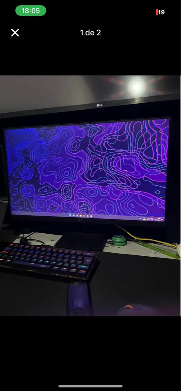 Vendo monitor LG 27 polegadas