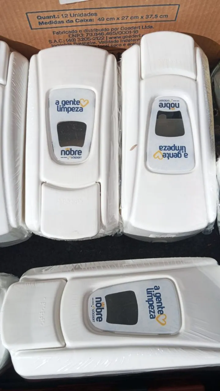 Dispenser de Sabonete Líquido Nobre - 12 Unidades