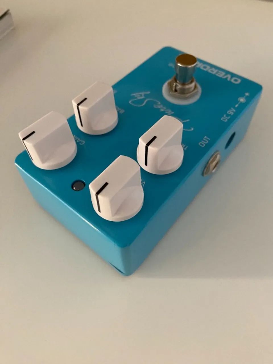 pedal caline pure sky drive novinho na caixa - timmy ts9 tube screamer fulldrive xotic