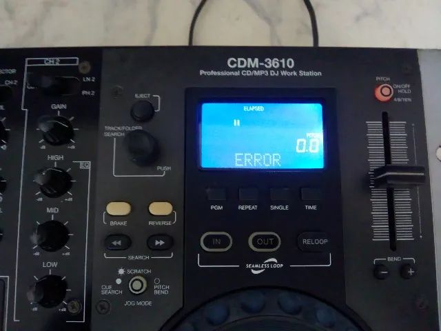 Mix Gemini Cdm 3610 Mp3 Cd Duplo Com Defeito - Foto 4