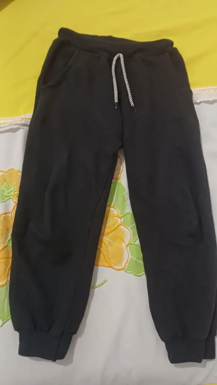 Calça Moletom Preta