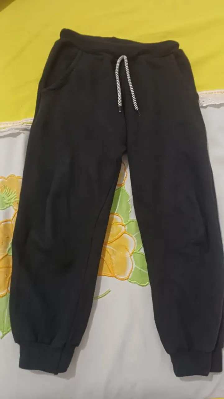 Calça Moletom Preta