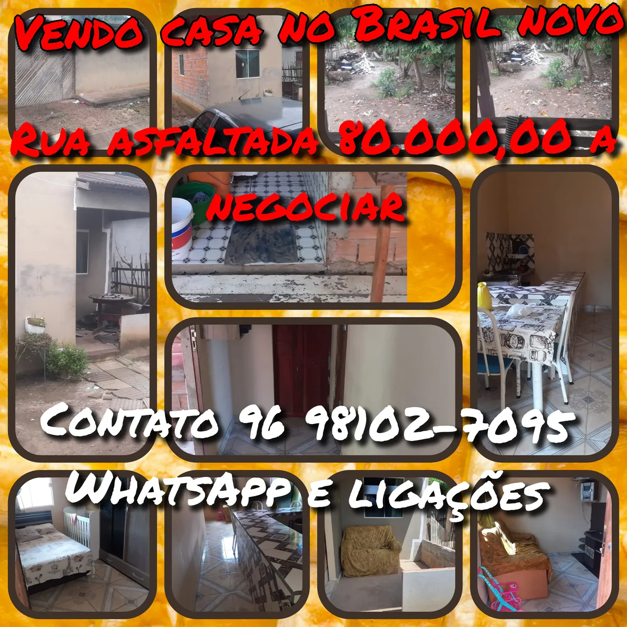 Casa a venda Brasil novo 