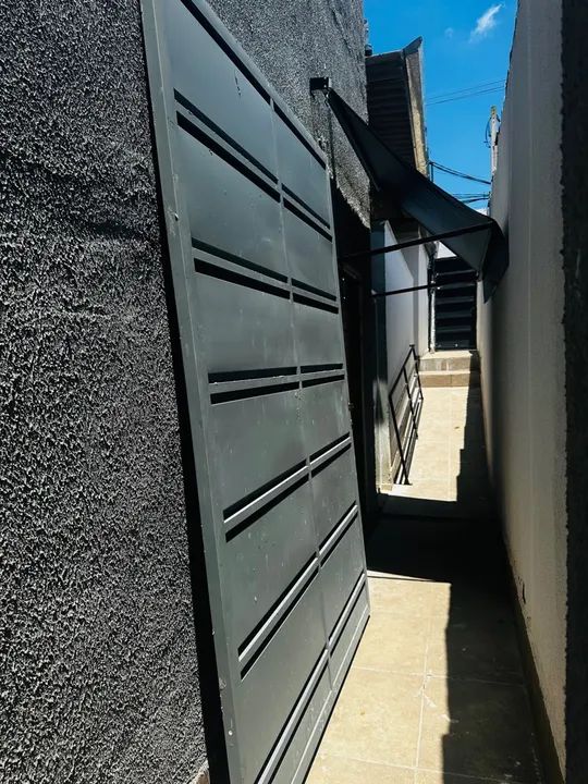 Portão de Aço Novo