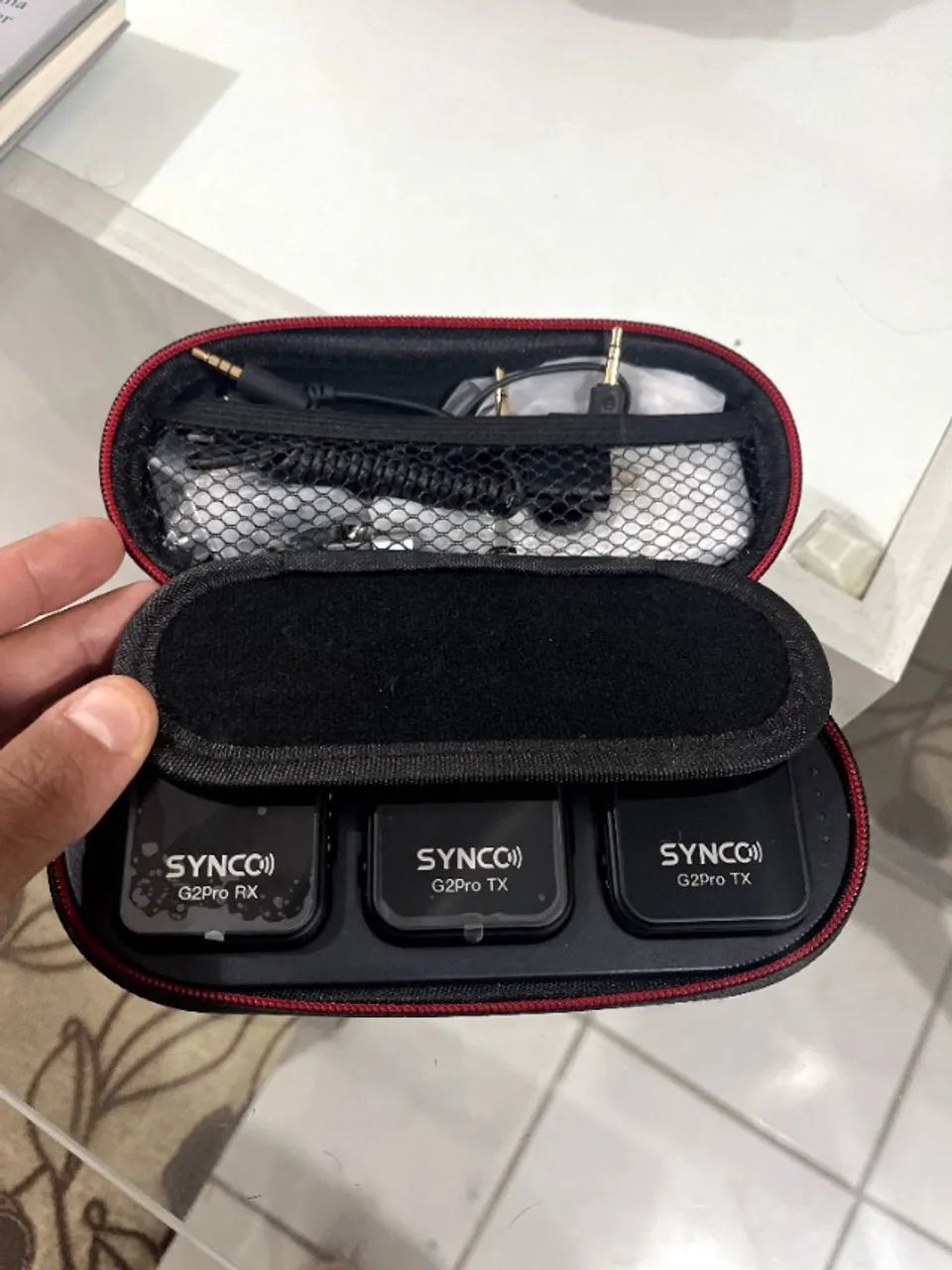 Microfone Lapela sem fio SYNCO G2A2 PRO Semi-Novo - Foto 3