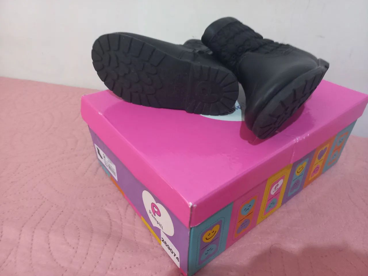Botas Pampili Infantil - Tamanho 24 - Foto 2